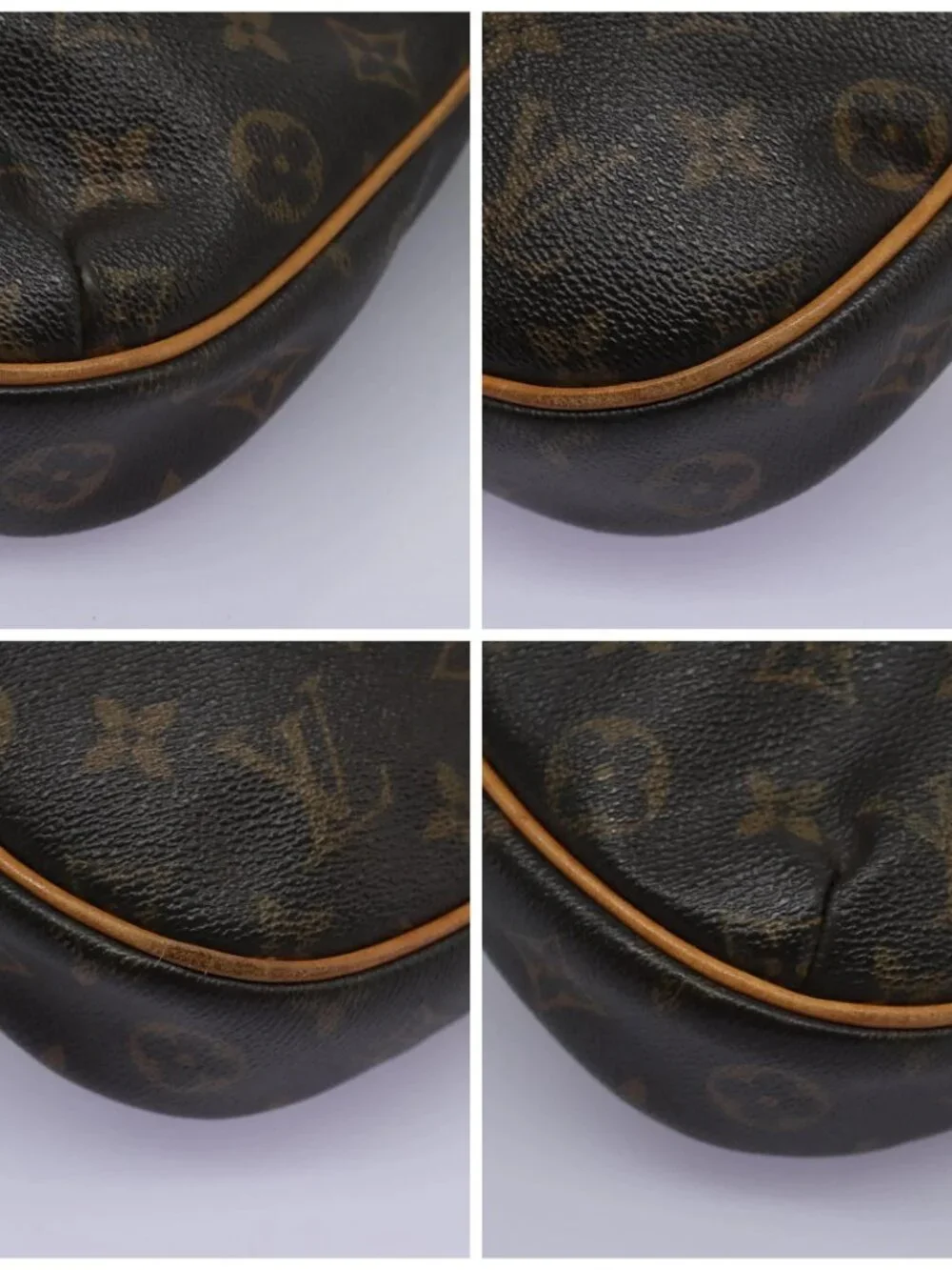 LOUIS VUITTON Monogram Odeon PM Shoulder Bag M56390 LV Auth